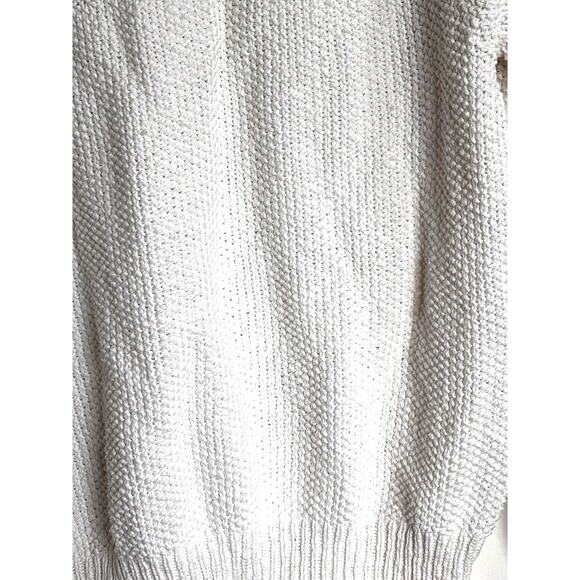 Vintage Lake Harmony Rowing Club Men’s White Fisherman’s Sweater XL Made In USA - Picture 7 of 9